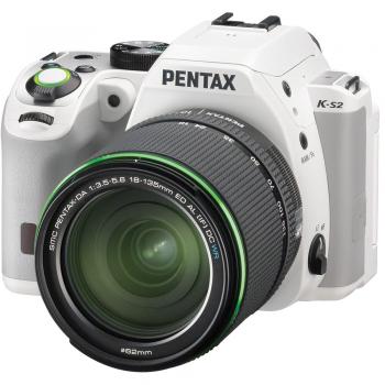 Pentax K-S2 DSLR Camera with 18-135mm Lens (White)